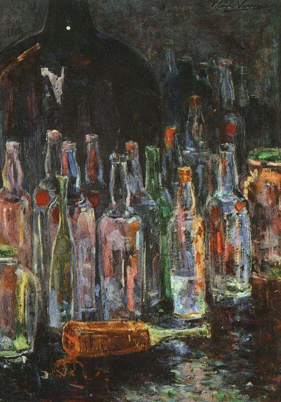 Floris Verster Still Life with Bottles oil painting image